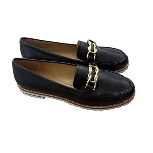 Women’s Talbots Black Leather Loafers